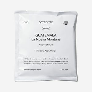 Guatemala La Nueva Montana Catuai Anaerobic Natural Drip Bag